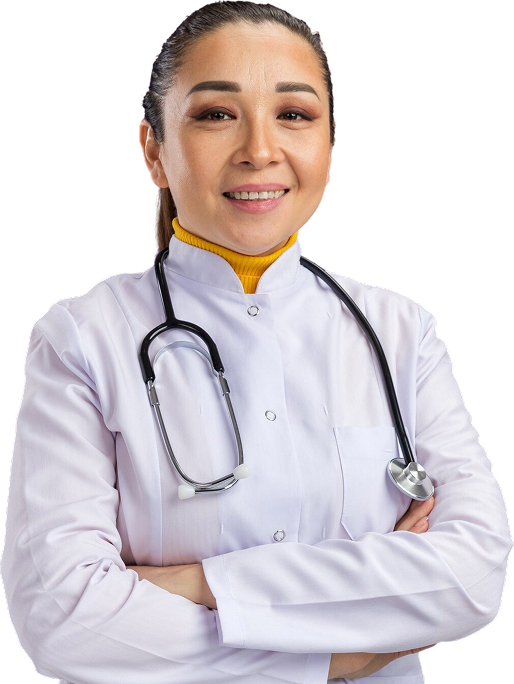 Young woman doctor